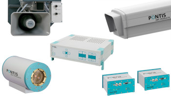 All PONTIS EMC Products, including the IP Cam 7, shielded audio equipment, PECOS software and shielded converters.